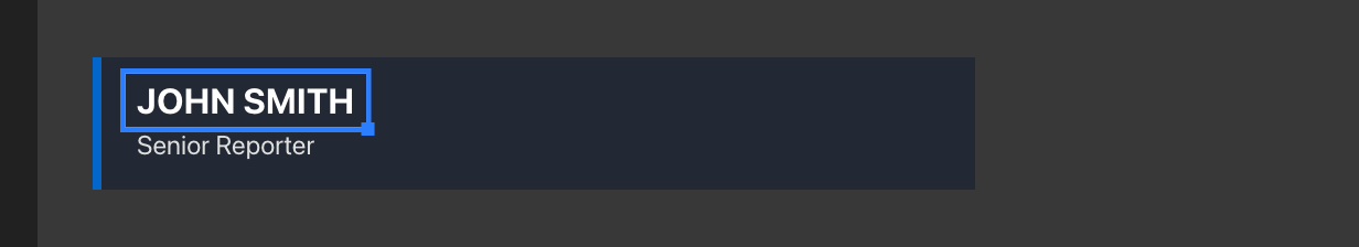 Building a lower third from scratch