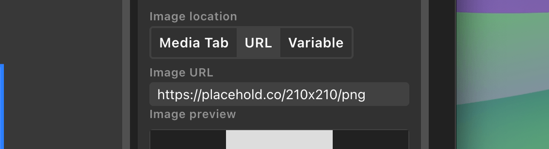 Uploading an image file